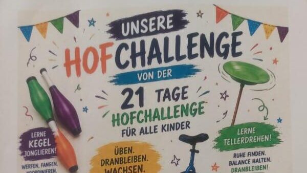 Neu: Hofchallenges an der EvGruWi
